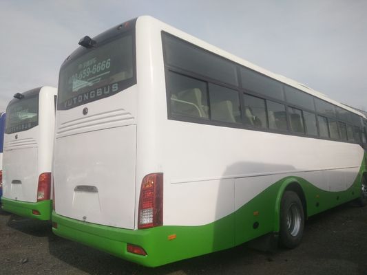 Yutong usado transporta o treinador usado Bus For Congo do ônibus de excursão de Front Engine Bus 53 do chassi os assentos de aço
