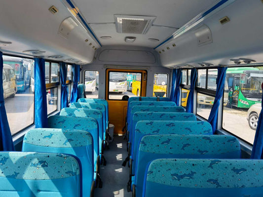 41 assentos Yutong usado 2014 anos transportam o motorista usado Steering No Accident do ônibus escolar LHD do motor diesel de ZK6729D