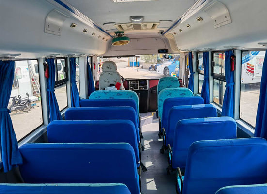 41 assentos Yutong usado 2014 anos transportam o motorista usado Steering No Accident do ônibus escolar LHD do motor diesel de ZK6729D