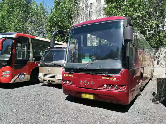 Treinador Bus de JNP6122 DEB Youngman Tourism Used Passenger direção da mão esquerda de 2013 assentos do ano 48