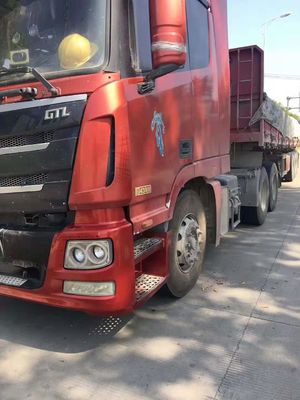Mão usada do ano 6X4 2015 do trator do reboque do caminhão 430HP de China Foton AumanTractor de 50 toneladas segundo