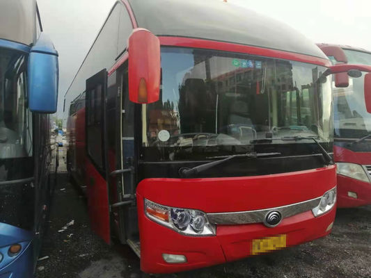 Os assentos usados do treinador ZK6127 55 de Yutong sairam chassi da bolsa a ar de Seerting do ônibus de excursão usado do Euro do motor III traseiro para África
