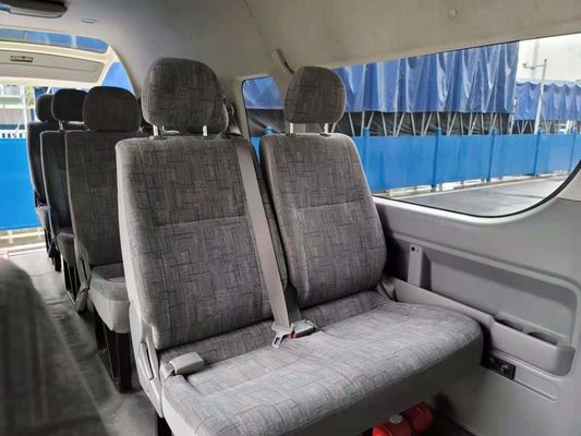 A gasolina Toyota Hiace de 2012 assentos do ano 13 usou o telhado alto de Mini Bus With Luxury Seat para o negócio
