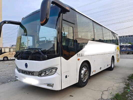 motor novo novo da parte traseira de Bus Low Kilometer Yuchai do treinador Euro6 do chassi 2020 da bolsa a ar do tipo SLK6903 de Sunlong do ônibus de excursão 38Seats