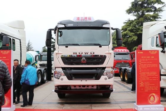 Caminhão pesado usado de China 8x4 Sinotruk HOWO TX caminhão basculante de 440 cavalos-força
