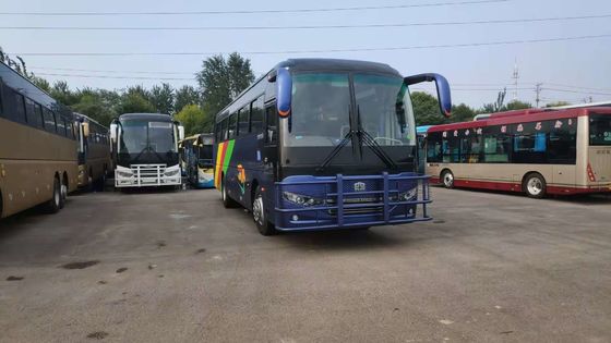 Cilindro novo de Front Eengine Bus 6 das boas condições do comprimento dos 10m dos assentos do ônibus 47 de Zhongtong LCK6108D na linha