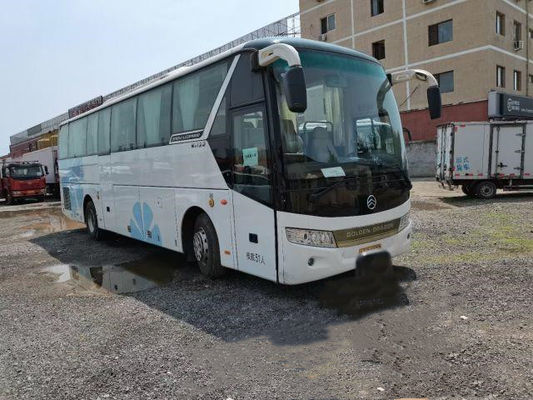 Dragon Bus dourado usado XML6113J 51 assenta o chassi de aço o Euro usado V do motor 197kw de Yuchai do ônibus de excursão