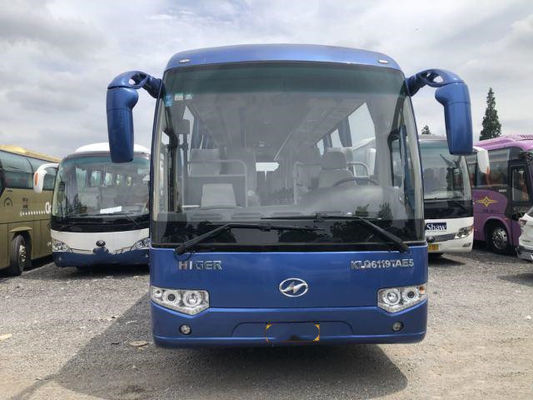 Ônibus de excursão usado 35000km mais alto usado do chassi da bolsa a ar do motor 171kw da parte traseira do ônibus KLQ6119T 51Seats Yuchai para África