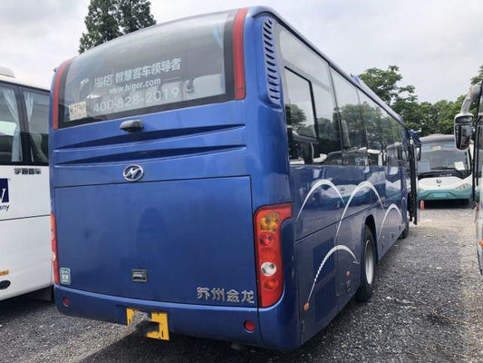 Ônibus de excursão usado 35000km mais alto usado do chassi da bolsa a ar do motor 171kw da parte traseira do ônibus KLQ6119T 51Seats Yuchai para África