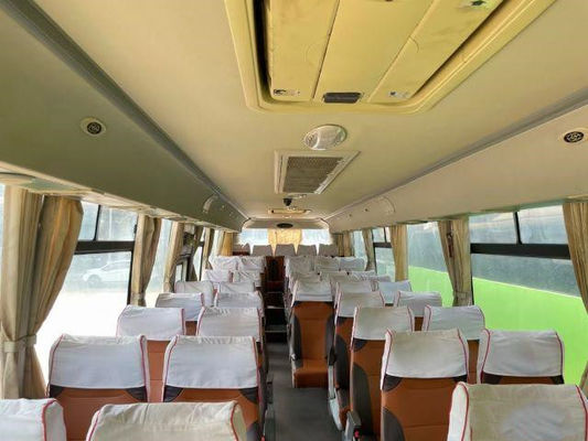 O motor usado da parte traseira do ônibus XMQ6110 de Kinglong usou o treinador Bus Double Doors 50 chassis da bolsa a ar do Euro IV dos assentos