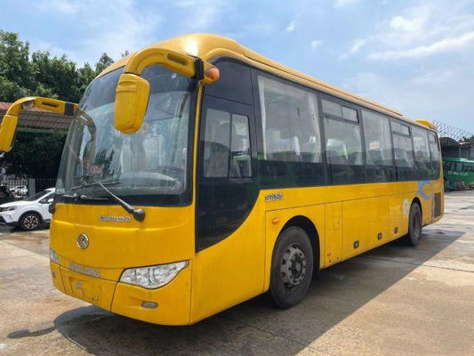 O motor usado da parte traseira do ônibus XMQ6110 de Kinglong usou o treinador Bus Double Doors 50 chassis da bolsa a ar do Euro IV dos assentos