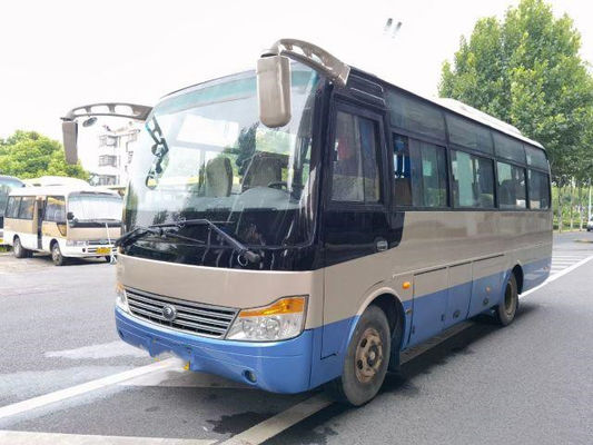 Yutong usado Mini Bus ZK6752D Yuchai Front Engine Good Passenger Coach 30 assentos 103kw