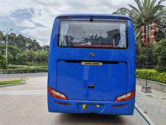 O tipo usado Kinglong 35 do modelo XMQ6859 do ônibus de excursão assenta o baixo Euro III do quilômetro usou Mini Coach