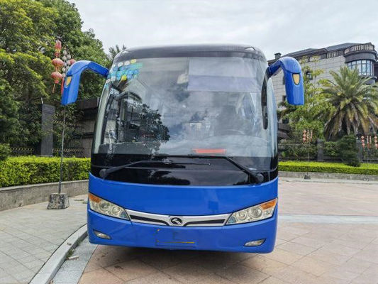O tipo usado Kinglong 35 do modelo XMQ6859 do ônibus de excursão assenta o baixo Euro III do quilômetro usou Mini Coach