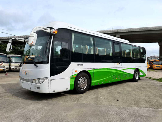 Ônibus usado de Kinglong 6110 elétricos do ônibus com preço luxuoso de Bus For Africa do treinador de passageiro da excursão de 49 assentos nas boas condições