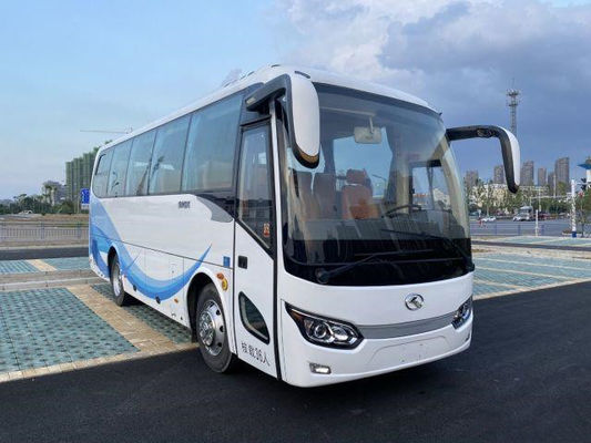 A segunda mão Kinglong usou o treinador Bus 36 assentos que a movimentação manual da mão esquerda transporta o tipo XMQ6829