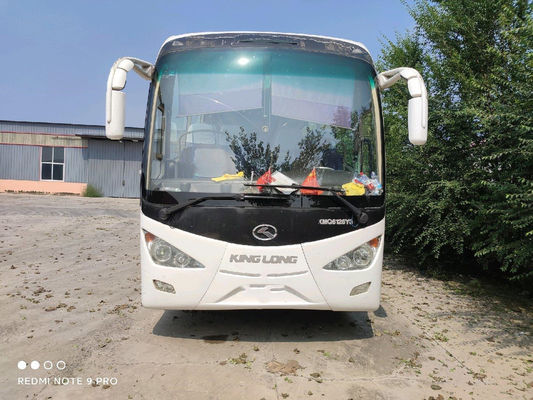 A suspensão XMQ6126 da mola de lâmina dos assentos de Kinglong 55 usou o treinador Bus For Sale de Passager da cidade da canela