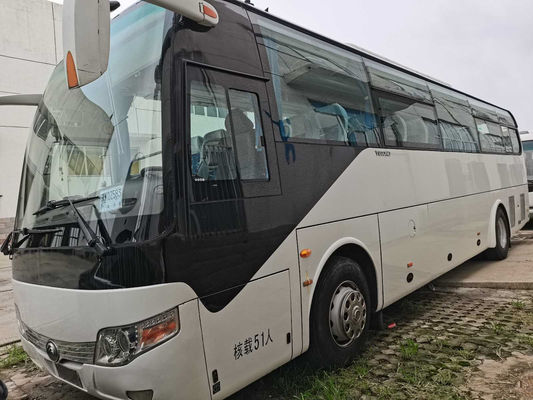 51 assentos 2014 ônibus usado Yutong usado ano de Second Hand Tourist do treinador do motor da parte traseira do ônibus Zk6110