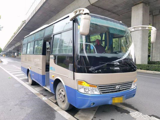 2014 o ônibus usado do ano 30 assentos usou o ônibus ZK6752D de Yutong com Front Engine Used Coach Bus para o turismo