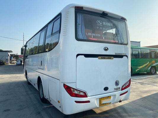 Ônibus de excursão usado Kinglong XMQ6802 usado o Euro do motor de Yuchai dos assentos do ônibus 34 5 chassis de aço de alta qualidade