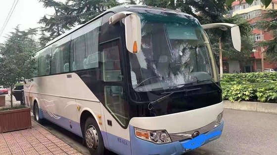 2014 treinador usado ônibus usado assentos Bus LHD de Yutong ZK6110 do ano 62 que dirige os motores diesel