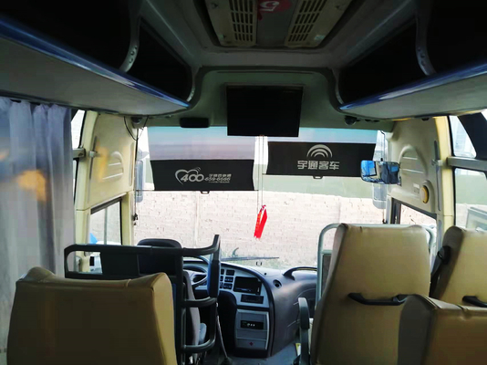 Ônibus de passageiros Yutong ZK6110 49 assentos 2+2 layout usado ônibus de passageiros duas portas