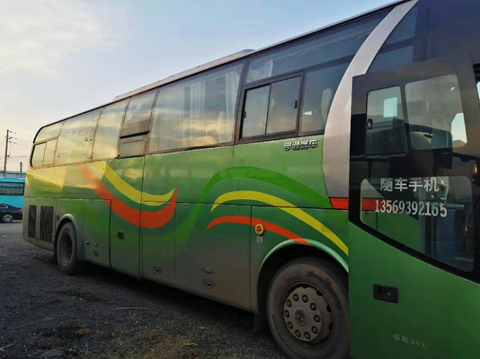 Ônibus de passageiros Yutong ZK6110 49 assentos 2+2 layout usado ônibus de passageiros duas portas