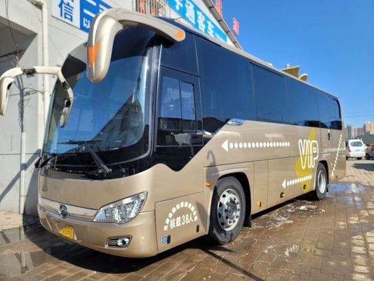 Passageiro do ônibus de Youtong Zk6908 do ônibus contra 38 motor de Yuchai 270kw do treinador do ônibus de turista dos assentos