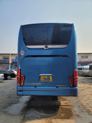 EURO luxuoso V da bolsa a ar do ônibus de Yutong dos assentos do treinador 56 do ônibus de Decker Zk 6148 Youtong do dobro do ônibus