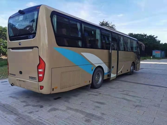 O ônibus Yutong usou portas dobro do motor de Yuchai do ônibus de turista dos assentos do ônibus 50 do passageiro ZK6116