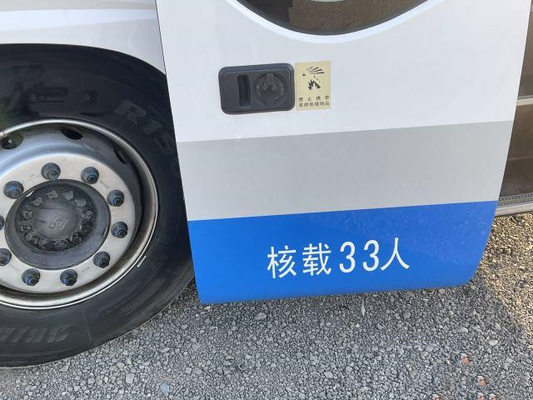 A linha central 2 usou portas dobro do motor dos assentos do ônibus de Passanger Yutong a bolsa a ar luxuosa de 33