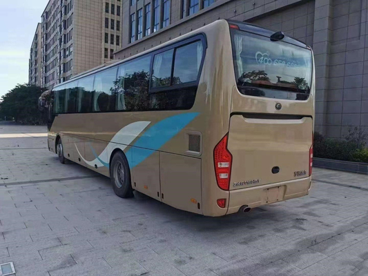 Treinador usado Buses 50 portas luxuosas do ônibus dois do motor de Yuchai do ônibus dos assentos ZK6116 Yutong