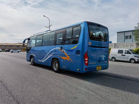 Chassi pequeno da bolsa a ar do motor de Yuchai dos assentos da segunda mão 39 do ônibus de Bus Used Yutong do treinador