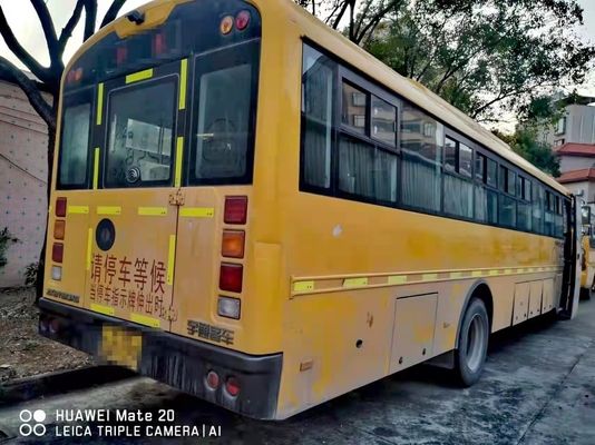 Os ônibus de velha escola 50seats usaram o motor Mini Coach Airbag Chassis de Yuchai do ônibus escolar