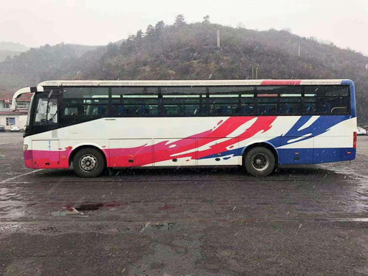 A cidade usada do passageiro da excursão de Yutong ônibus interurbanos longos de segunda mão transporta o treinador diesel usado Buses de LHD