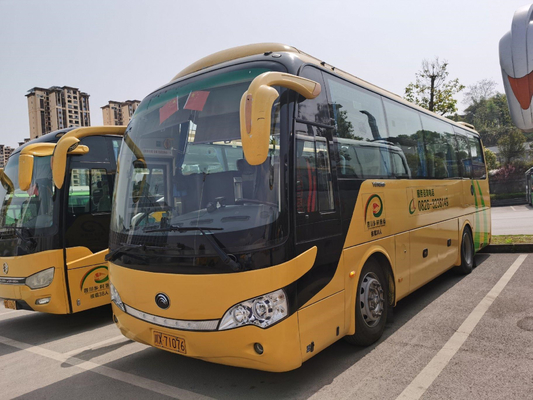 A segunda mão transporta a direção ZK6906 da esquerda de Yutong transporta e treina 38seats o weichai 270hp