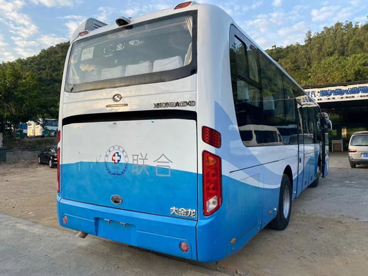 O rei Long XMQ6110 do ônibus transporta o Euro IV 2+3layout das portas de Used 55seats dois do treinador