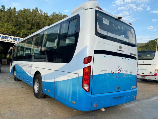 O rei Long XMQ6110 do ônibus transporta o Euro IV 2+3layout das portas de Used 55seats dois do treinador