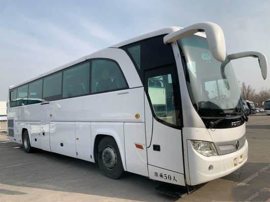 O treinador usado ônibus BJ6120 de Foton usou as portas 2018 do ônibus 50seats Yuchai 330hp dois de Yutong