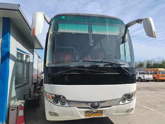 Direção da esquerda do ônibus da movimentação da mão do ônibus segundo do passageiro de Yutong Zk6107 51seats dos ônibus e dos treinadores