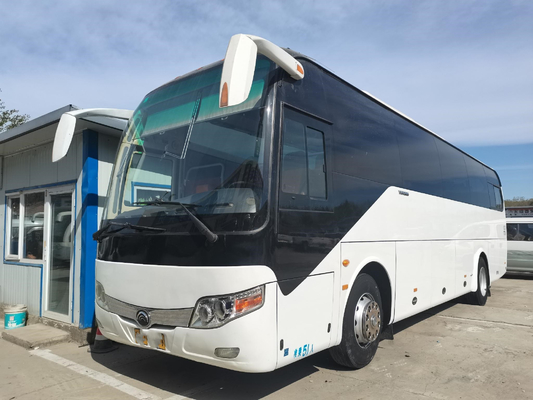 Direção da esquerda do ônibus da movimentação da mão do ônibus segundo do passageiro de Yutong Zk6107 51seats dos ônibus e dos treinadores