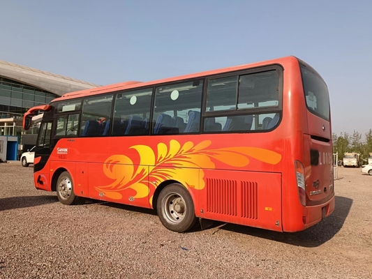 Os motores diesel usados assentos do ônibus de 2014 anos 33 Zk6808 Yutong treinam a direção de Bus With LHD
