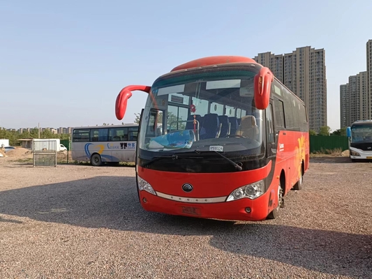 Os motores diesel usados assentos do ônibus de 2014 anos 33 Zk6808 Yutong treinam a direção de Bus With LHD