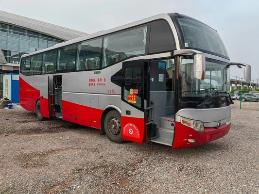 2015 o ônibus usado ZK6127H de Yutong do ano 45 assentos usou a direção de With Diesel Engine LHD do treinador