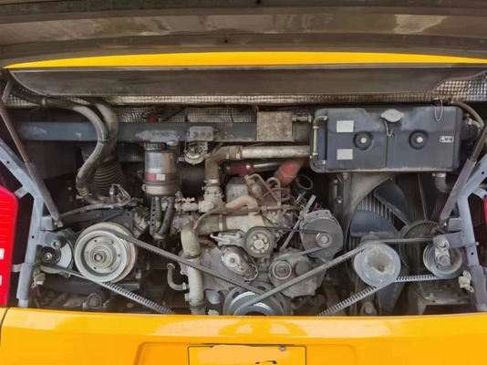RHD/LHD usou o motor traseiro de Yuchai das portas de Yutong 60seats 2+3layout dois do treinador