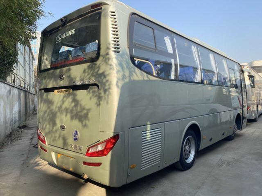 Kinglong usou o ônibus do motor do ônibus de excursão 33seats do ônibus XMQ6802 Yuchai com transmissão manual