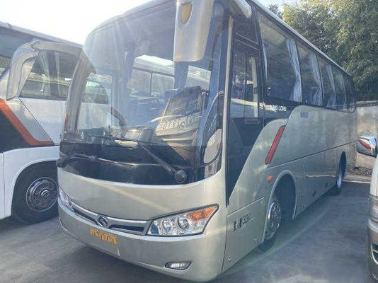 Kinglong usou o ônibus do motor do ônibus de excursão 33seats do ônibus XMQ6802 Yuchai com transmissão manual