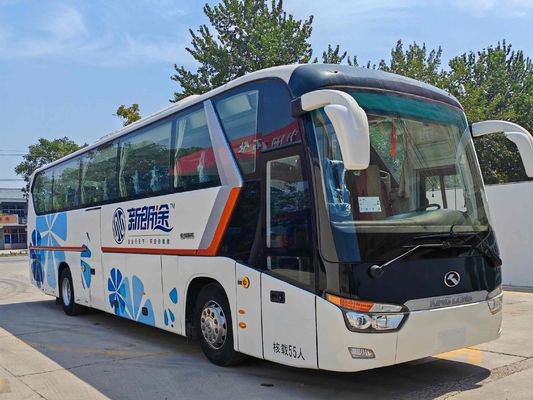 qualidade  Used King Long Coaches XMQ6129 Airbag Suspension 2016 Year 55 Seats 2 Passenger Doors LHD/RHD Luggage Fábrica