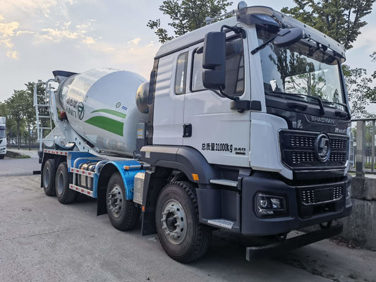qualidade  Used Heavy Duty Trucks 8*4 Drive Mode Shacman Concrete Mixer Truck 12 Cubic Fábrica