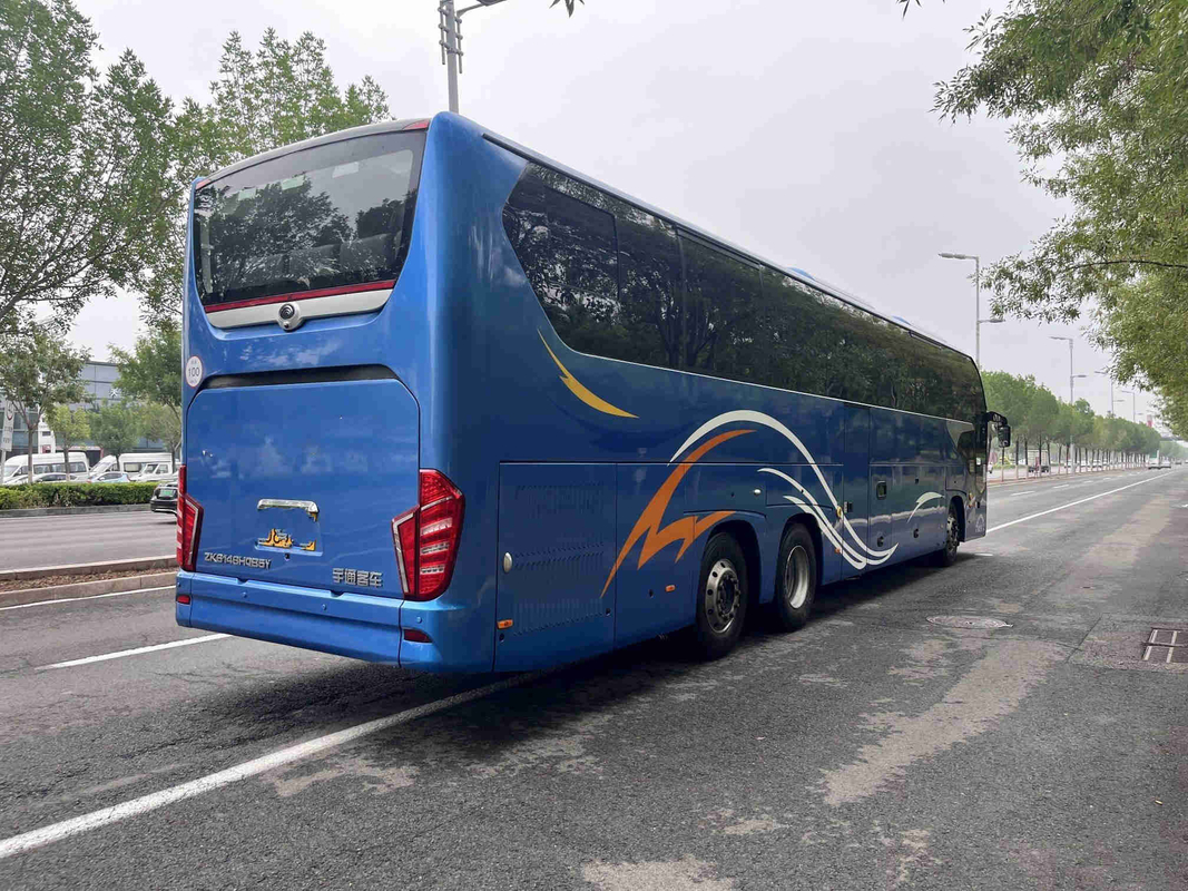 Punho dobro de Seat Leftt do treinador 56 do motor da parte traseira de Decker Bus Sightseeing Yutong ZK6148